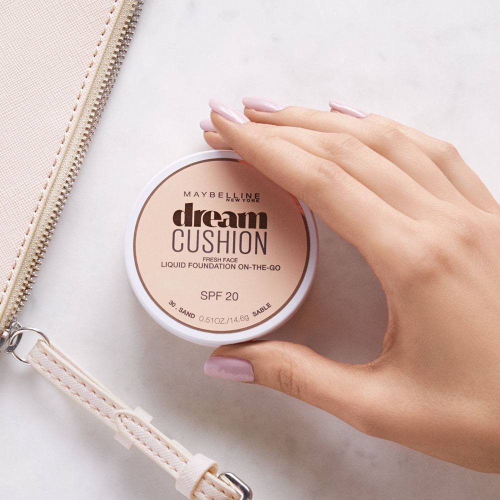maybelline dream cushion liquid foundation travel makeup dmi 1x1