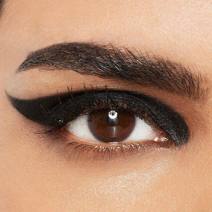 maybelline eyeliner thick wing look 1x1