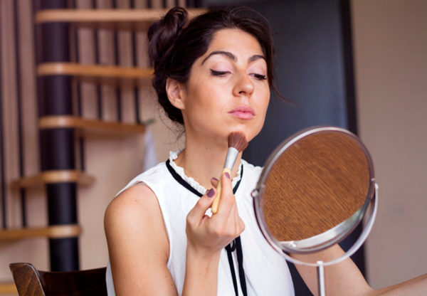 bronzer maquiagem