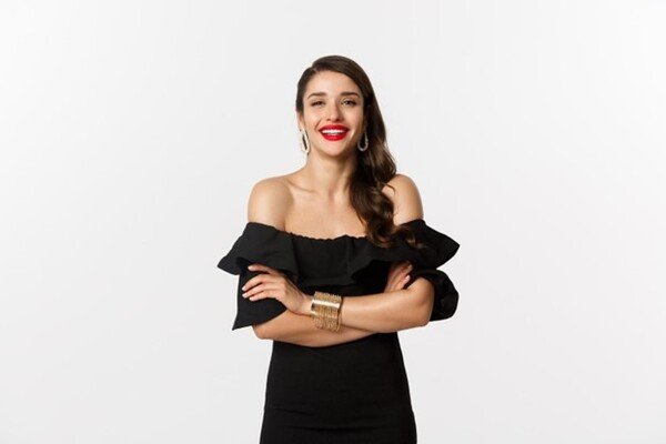 maquiagem vestido preto 