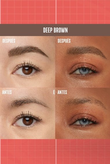 MNY Build a Brow ATF ShadeCard DeepBrown PT