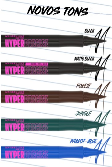 hyper precise novos tons