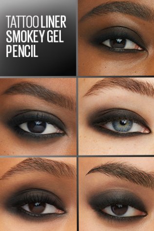 shade grid Product Info Tattooliner smokey gel pencil